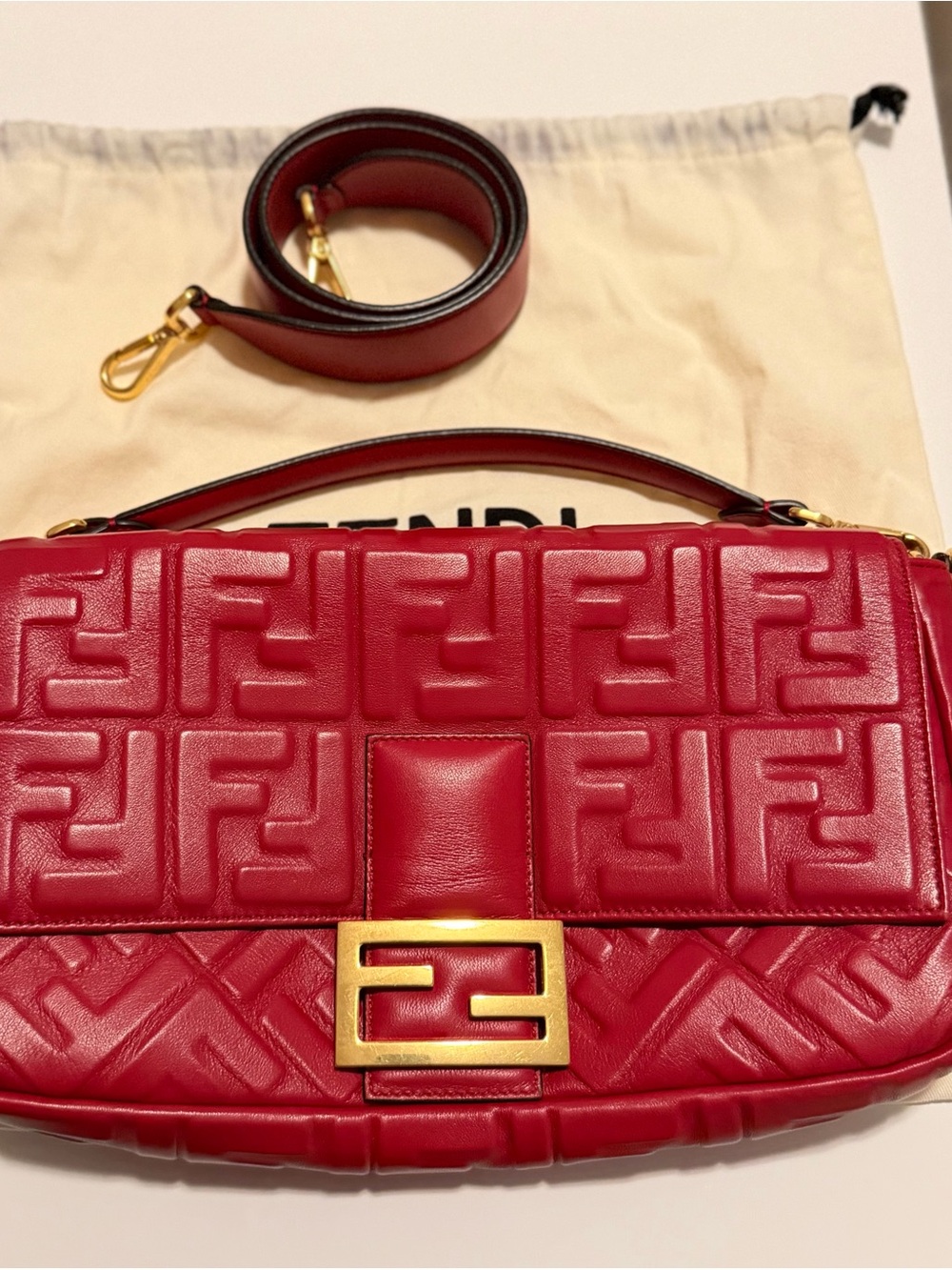 Fendi FF Authentic Shoulder Excellent
